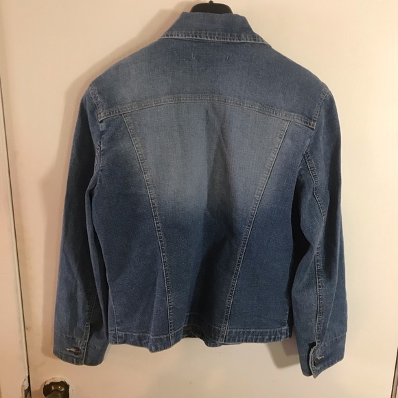 A.M. I. Vintage Denim Jacket size M Preowned - Picture 2 of 3